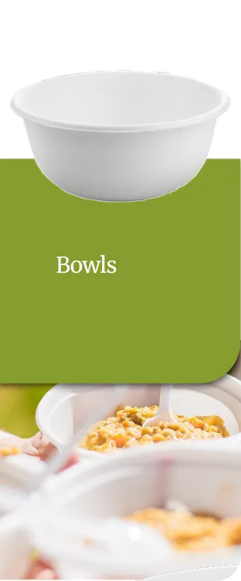 Bowls compostables